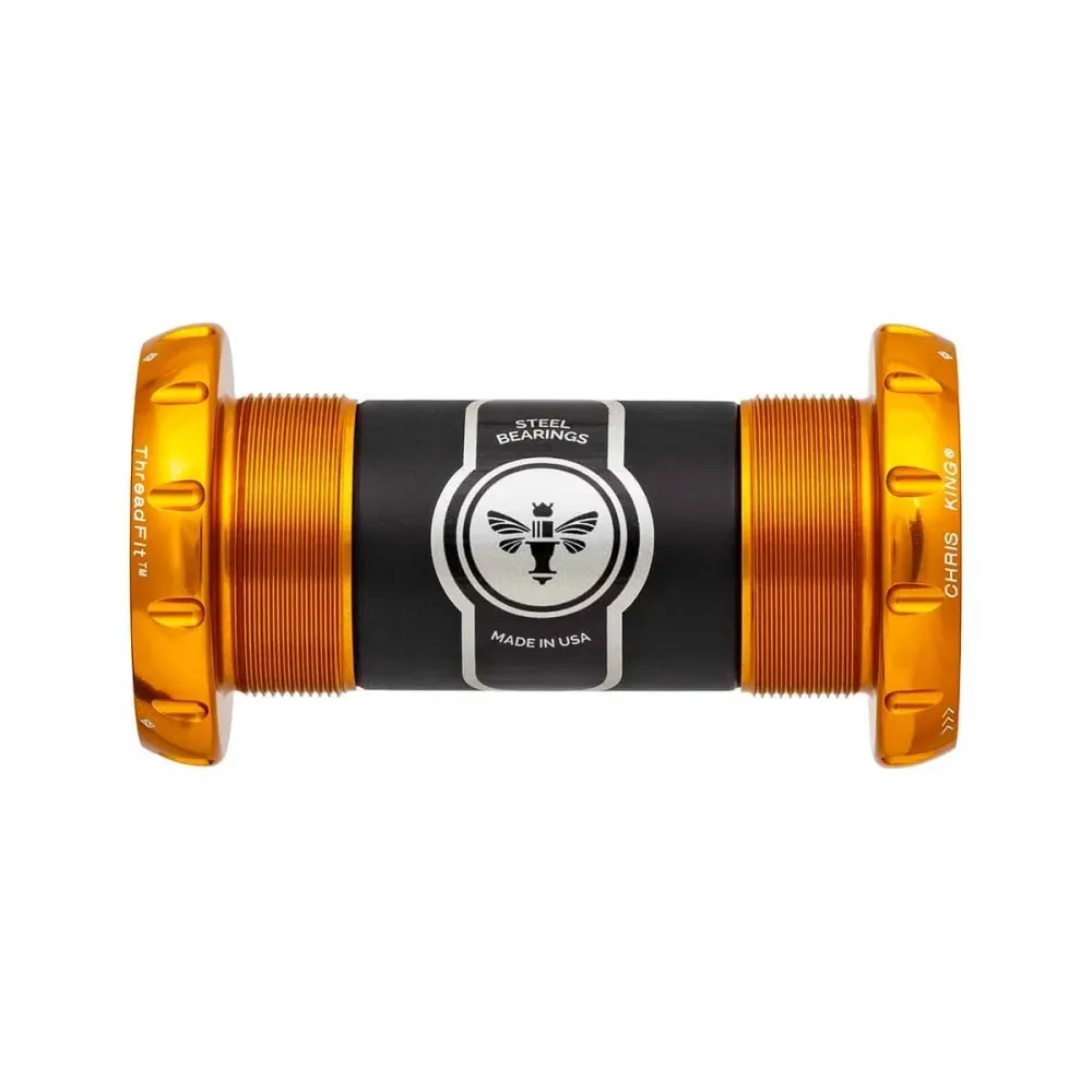 CHRIS KING ThreadFit 30 68/73mm Gold kampiakseli.