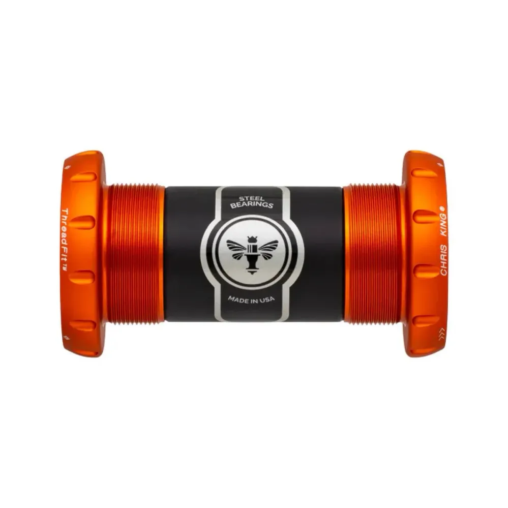 CHRIS KING ThreadFit 30 68/73mm Oranssi kampiakseli.