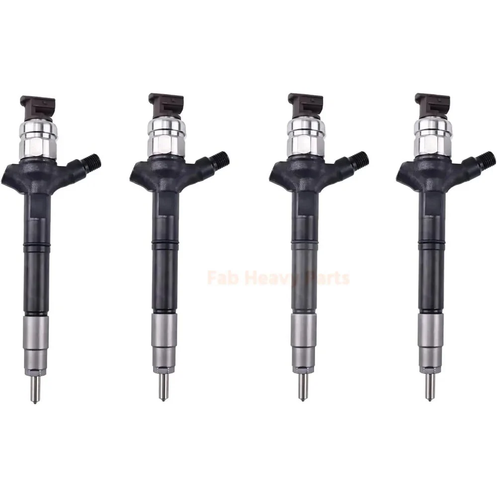 4kpl Polttoainesuutin 23670-UM010 23670UM010 295050-1680 Sopii Toyota-moottoriin 1ZS 1Z haarukkatrukki 8FDU15 8FDU18 8FDU2...