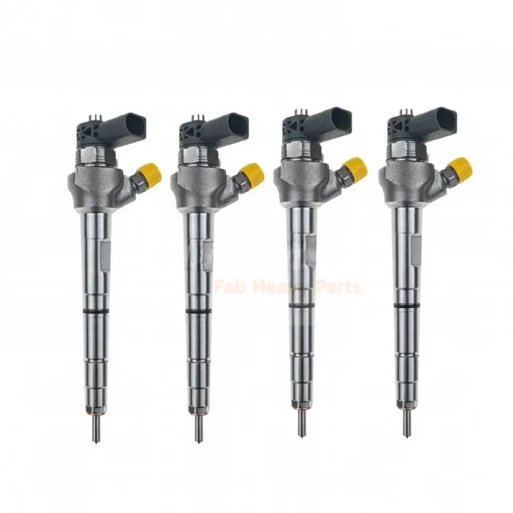 4 kpl Polttoainesuutin 04L130277AJ 0445110477 Audi A3 Seat Leon Skoda Octavia III Volkswagen Golf VII 2012-2020