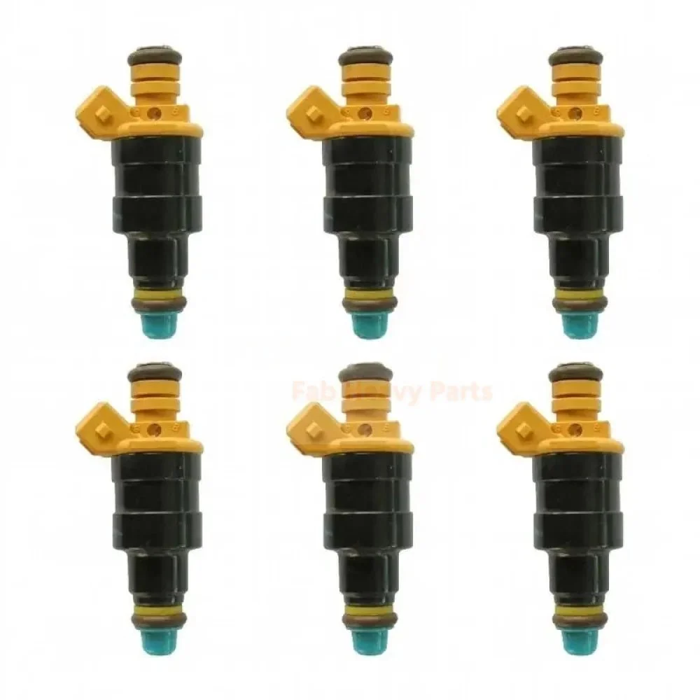 6 kpl polttoainesuutin 13641276149 BMW 635CSi 735i 535i 525i 528i 628CSi 1981-1987