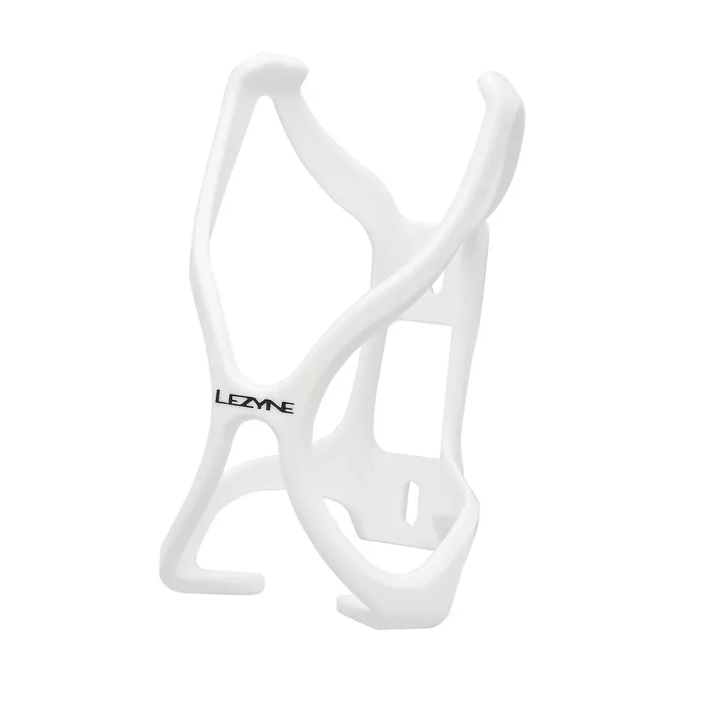 LEZYNE FLOW CAGE pullohäkki Valkoinen