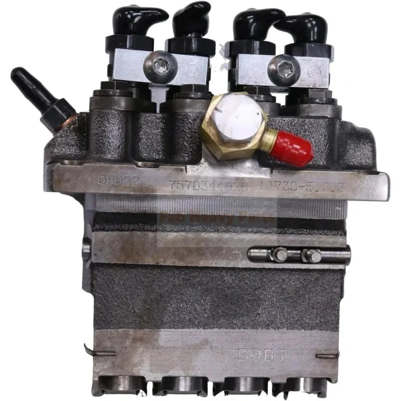 Polttoaineen ruiskutuspumppu 1J750-50100 1G777-51011 Sopii Kubota-moottoriin V3307 V2607 Kaivinkone U48-4 U55-4 KX057-4 Ku...