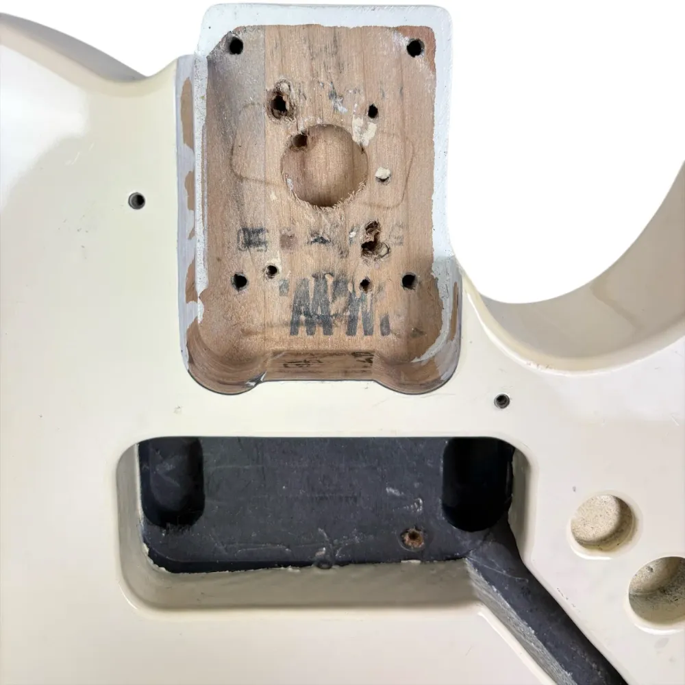 Fender Mexico Telecaster Runko - Valkoinen