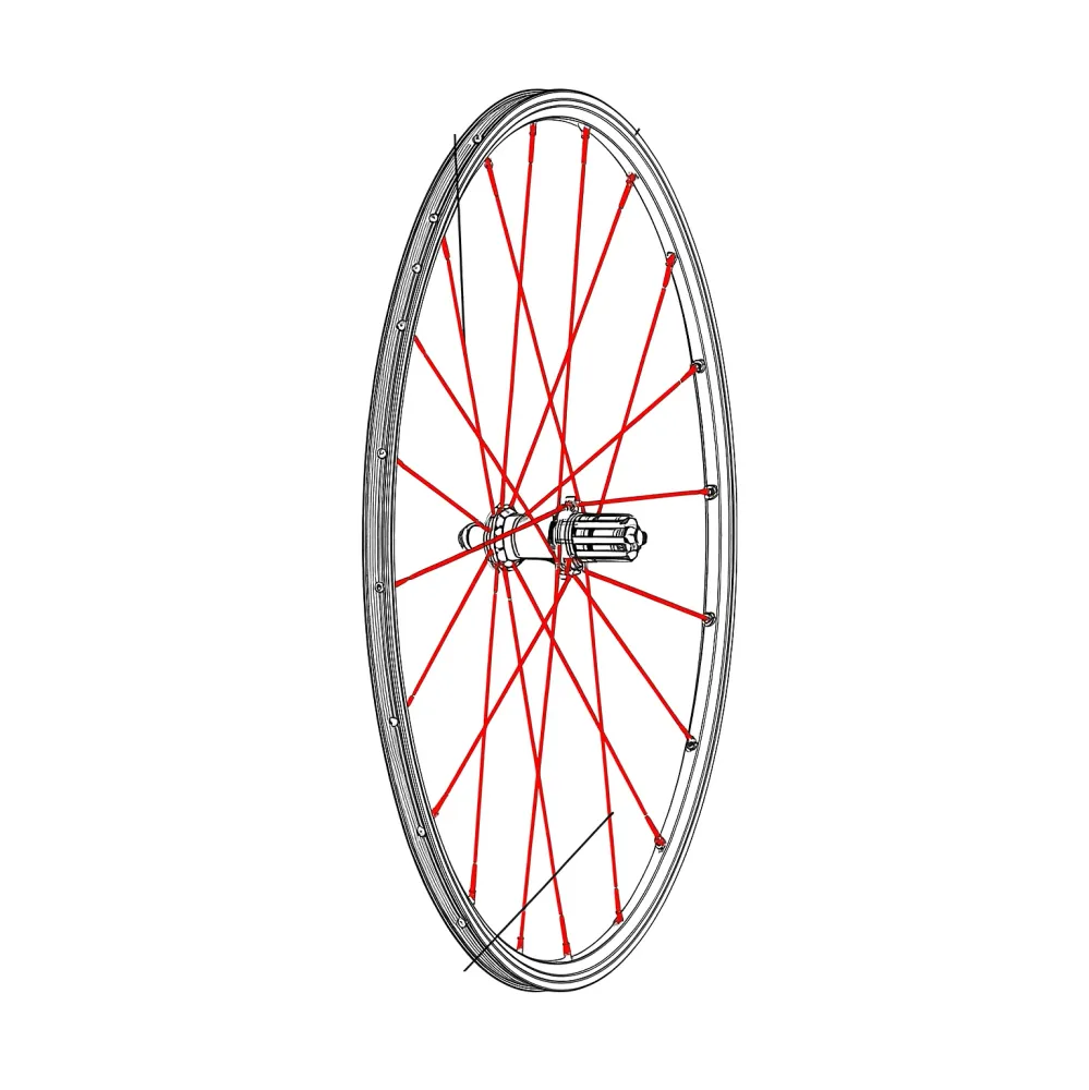 12 MAVIC CROSSRONE/CROSSRIDE FTS-X 262mm takapyöränpyöränpyörien paketti