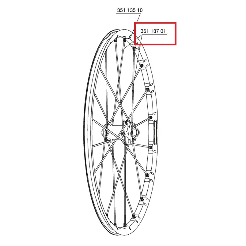 10 MAVIC-pyöräpyörien sarja CROSSMAX SLR 29" 299,5 mm M7/7 nännipakkaukseen MAVIC etu-/takapyörät
