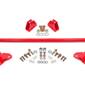 BMR 15-23 Ford S550 Mustang Shock Mount Kit - Red