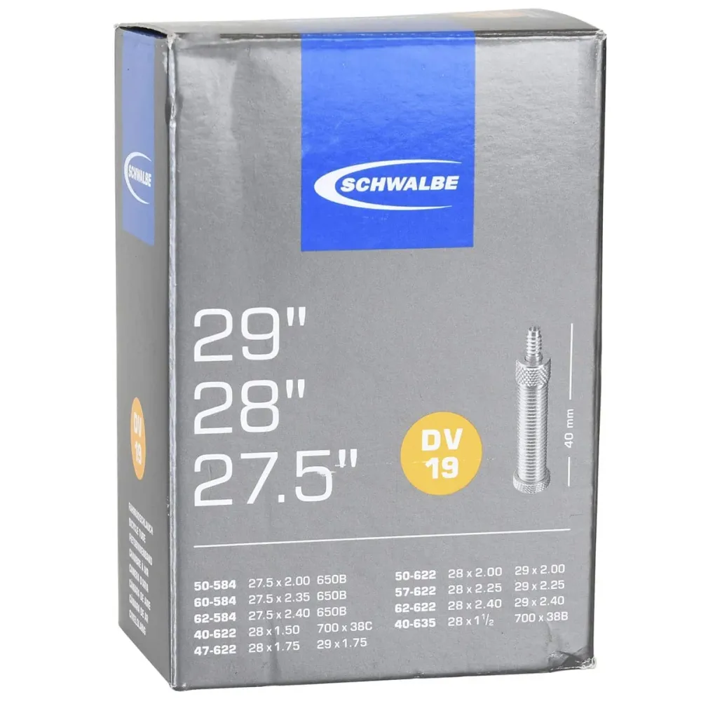 SCHWALBE STANDARD DV 19 sisäputki 27.5/29x1.50/2.50 Dunlop 32 mm