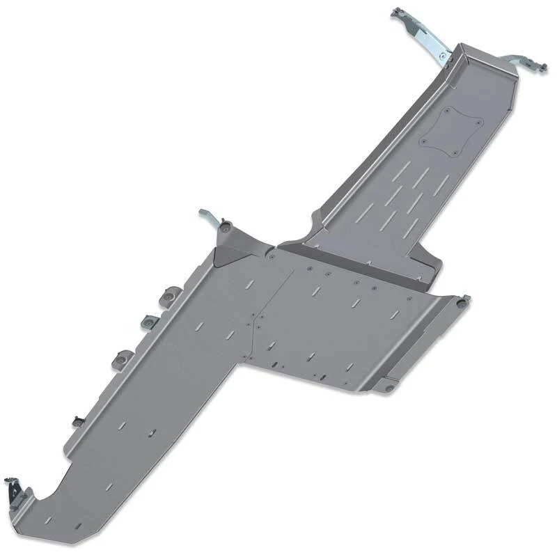 Artec Industries 2022-2025 Jeep Wrangler JLU Sahara Jlu Full Bellypan - 4 Door 392 Hemi Aluminum