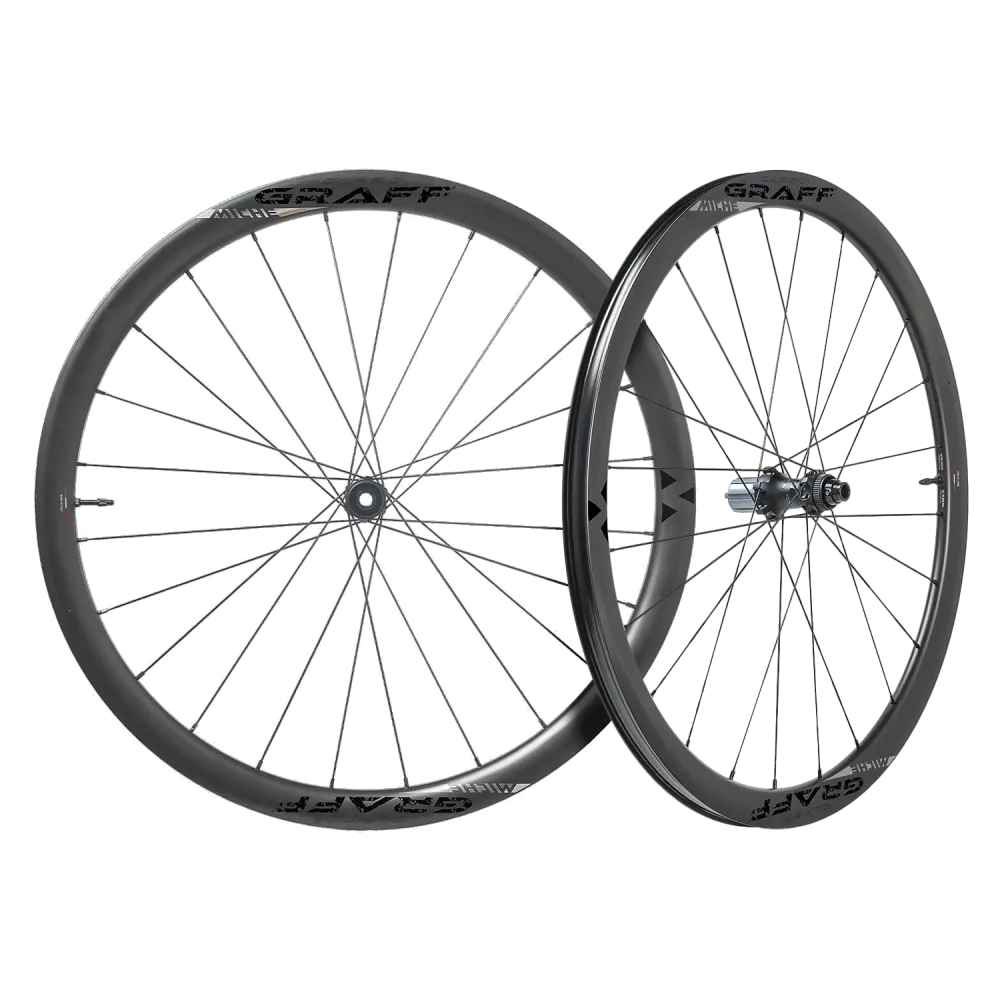Pari MICHE CARBO GRAFF EVO DISC Tubeless Ready -pyörät (keskuslukko)