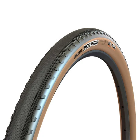 MAXXIS RECEPTOR 700x40c Dual Exo Tubeless Ready Soft Beige -rengas, pehmeä beige