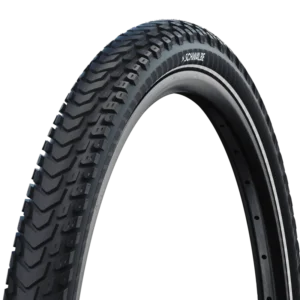 SCHWALBE MARATHON MONDIAL 650x57 ADDIX V-Guard Reflex TubeType Soft Musta rengas