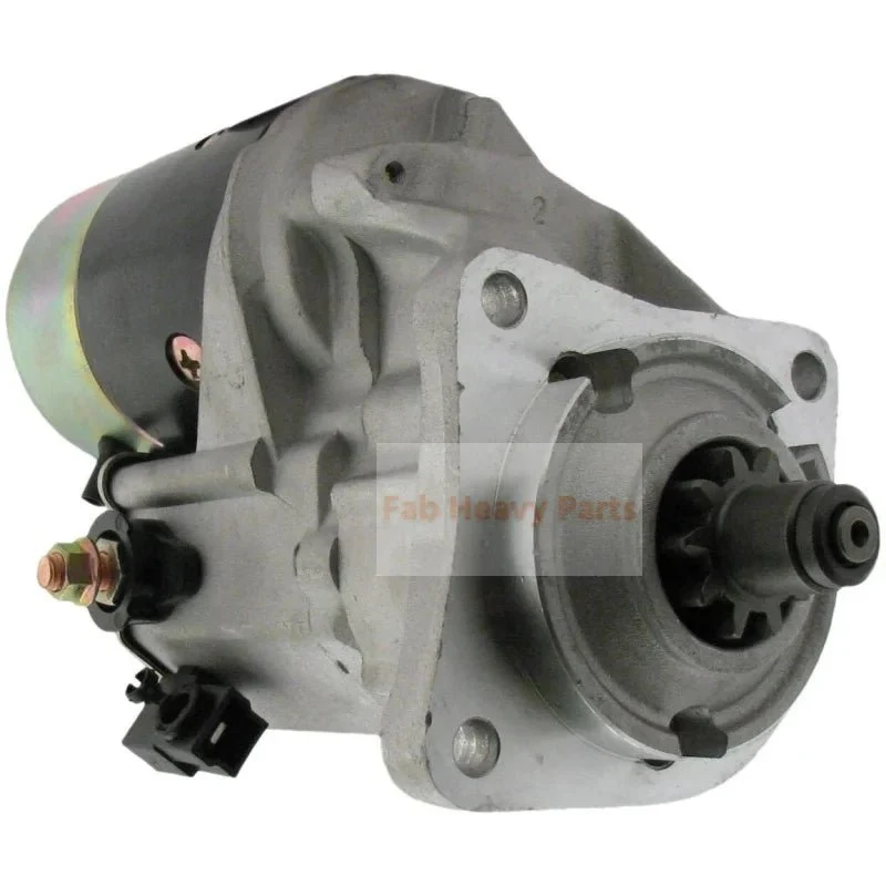12V 10T käynnistysmoottori 228000-7500 0R9702 144-9955 Sopii Caterpillarin liukuohjattuihin kuormaajat 216 226 236 246 Cat...
