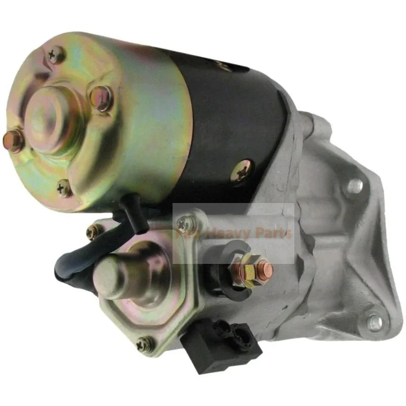 12V 10T käynnistysmoottori 228000-7500 0R9702 144-9955 Sopii Caterpillarin liukuohjattuihin kuormaajat 216 226 236 246 Cat...