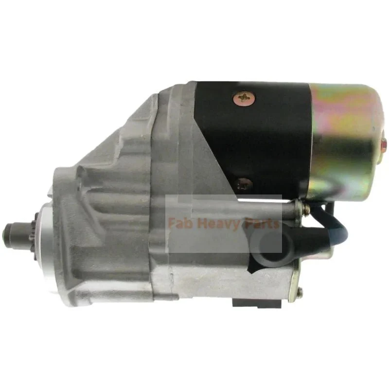 12V 10T käynnistysmoottori 228000-7500 0R9702 144-9955 Sopii Caterpillarin liukuohjattuihin kuormaajat 216 226 236 246 Cat...