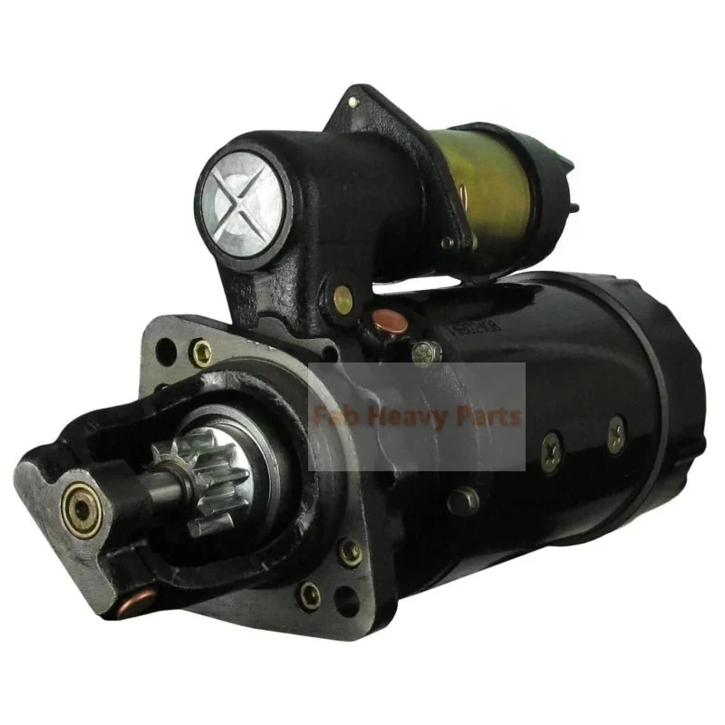 12V 10T Starttimoottori 1990309 SE501444 Sopii trukkeihin C500-160 180 C500-200 C500-220 225 C500-250 300 Perkins 6-354 Di...