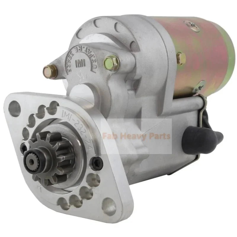 12V käynnistysmoottori QD100C3 3000-0120 YJQD100C3 Sopii moottorille Y380 Y385 (ei Huanghe TY290 moottorille)