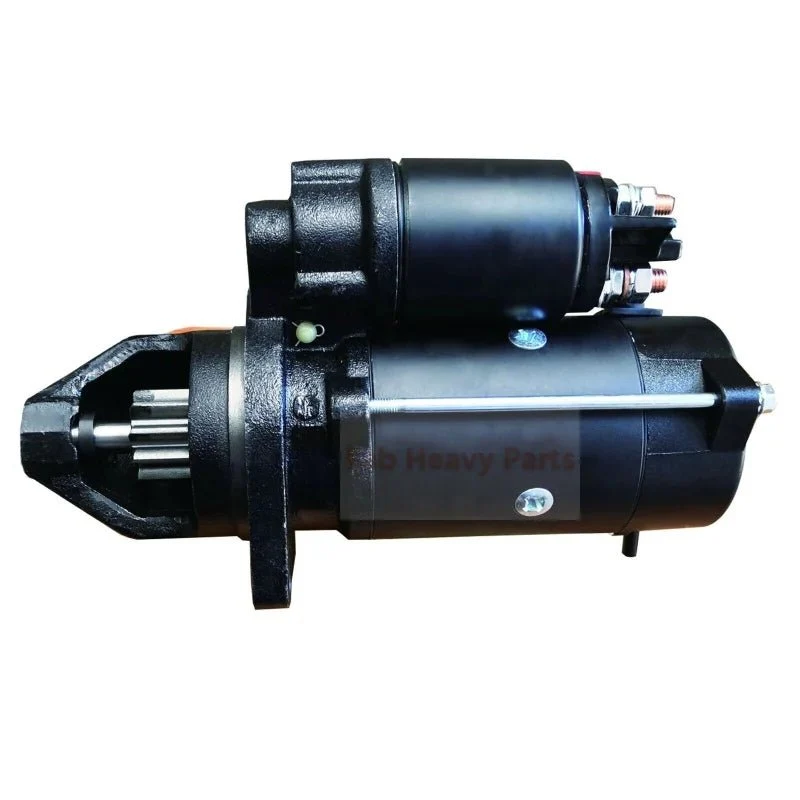 Uusi 12V 10T käynnistysmoottori 0001362310 17077 Sopii Case 380B 380CK 385 395 485 495 595 685 695 885 895 995 Diesel 1981...