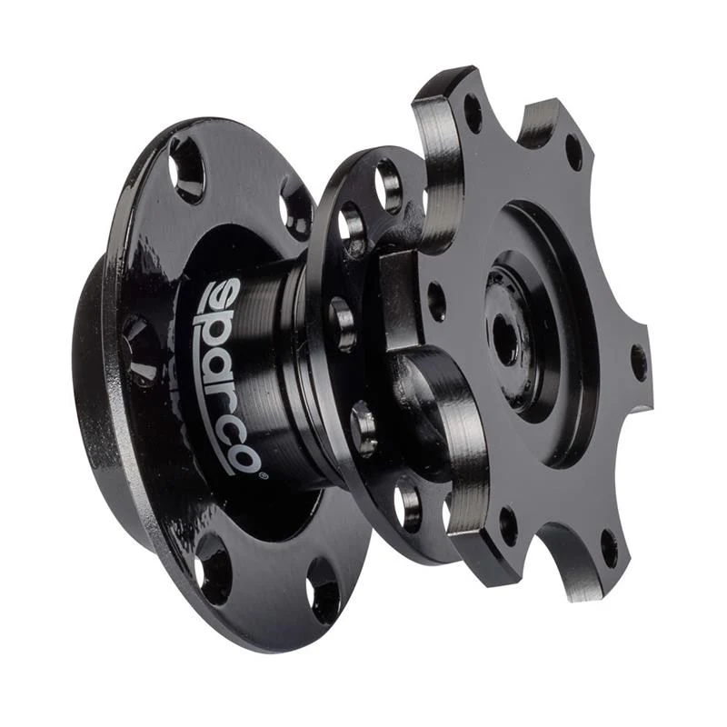 Sparco Steering Wheel Quick Release Tuning Blk