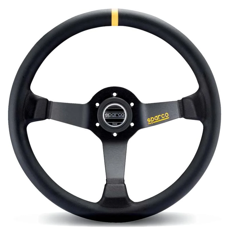 Sparco Steering Wheel 345 Leather Black