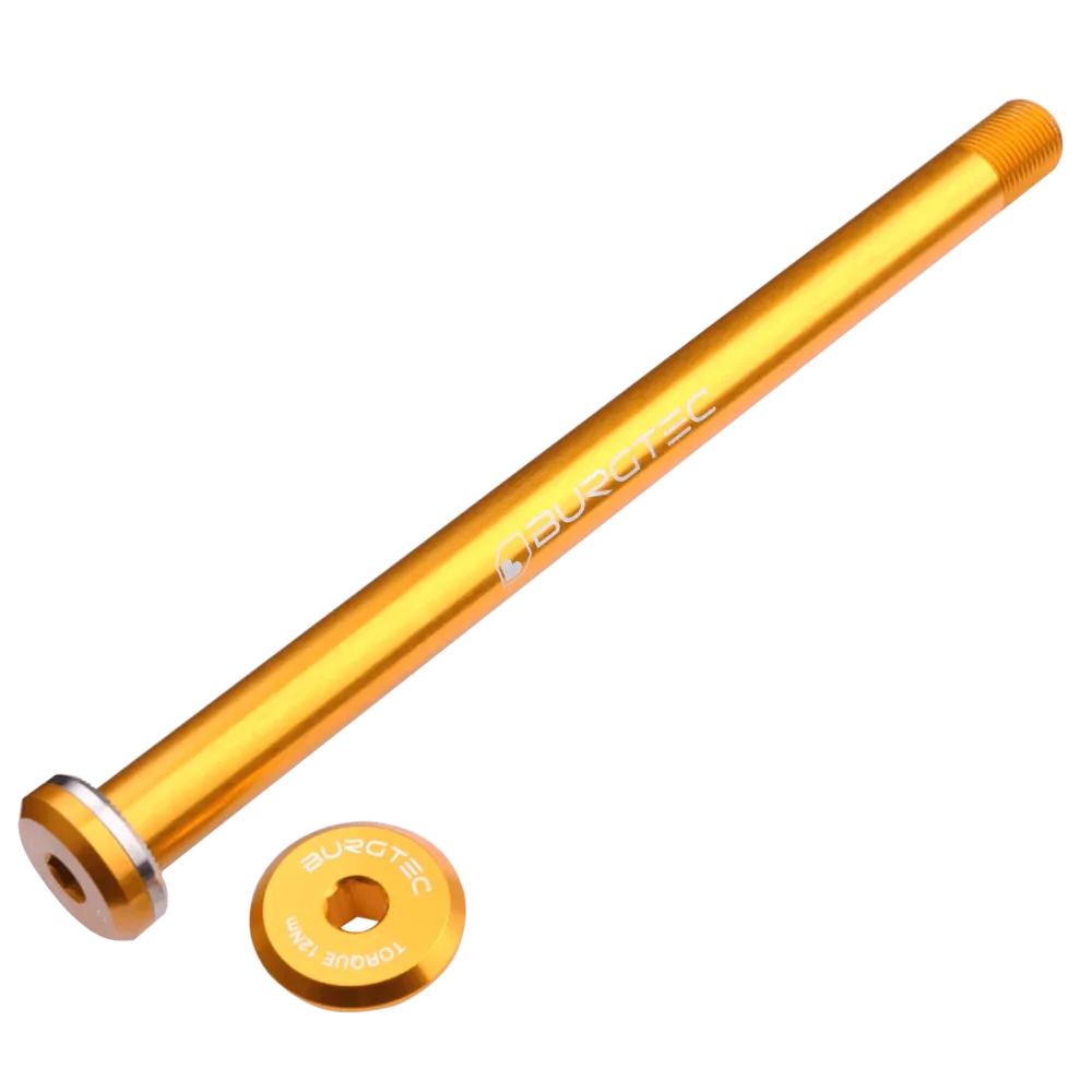 BURGTEC 168.5mm takapyörän akseli Santa Cruz Gold -runkoihin.