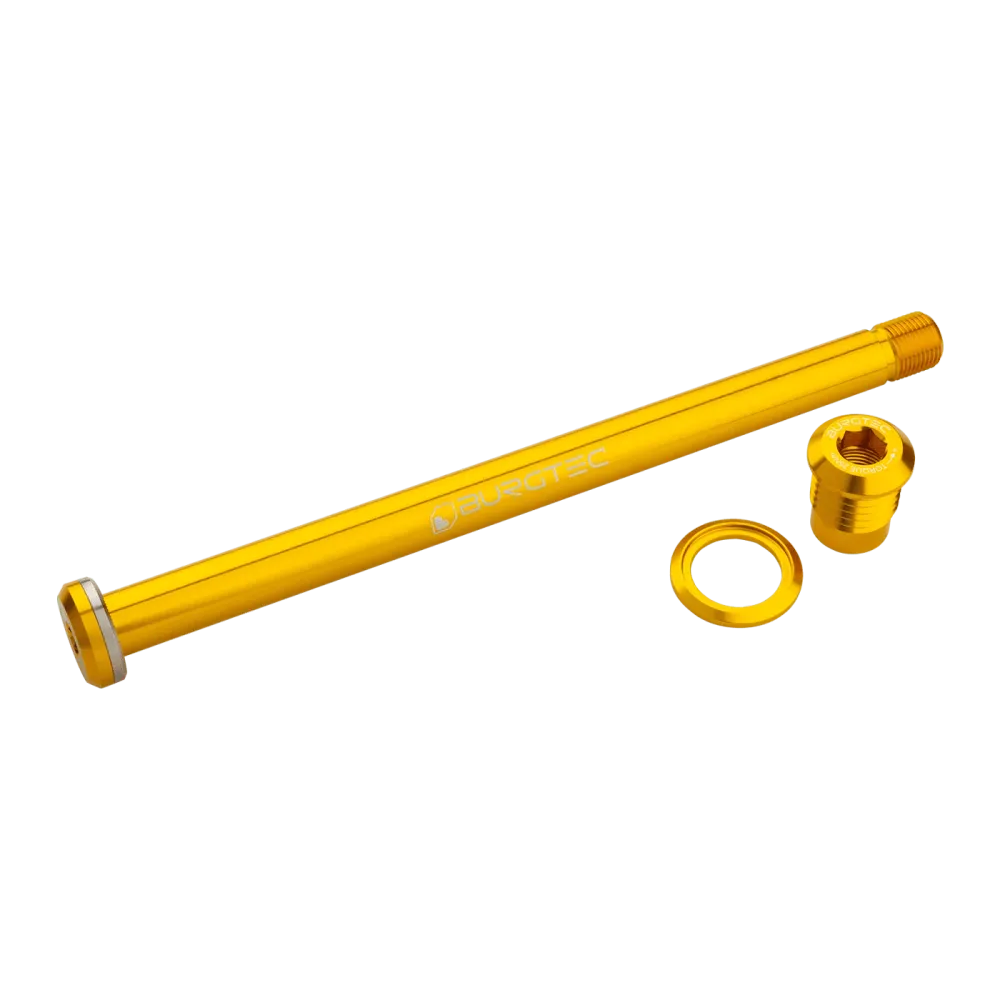 BURGTEC 174mm takapyörän akseli Yeti Gold runkoon