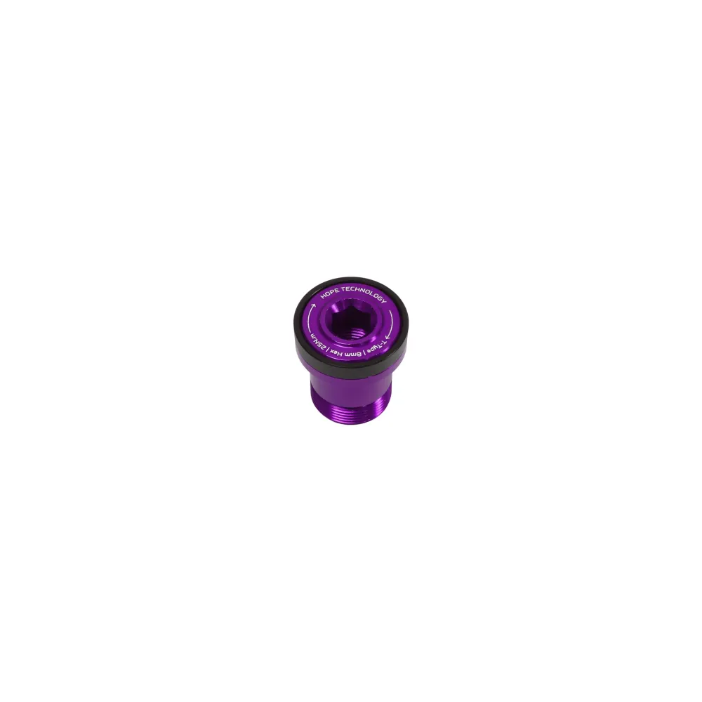 HOPE taka-akselin ruuvi SRAM T-TYPE Violet -pyörästöön.