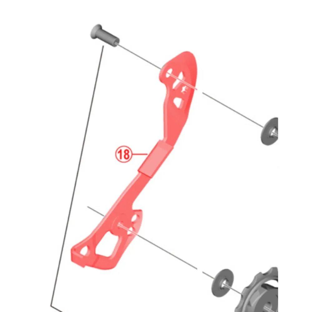 SHIMANO GRX RD-RX817 sisäinen takavaihtajan häkki