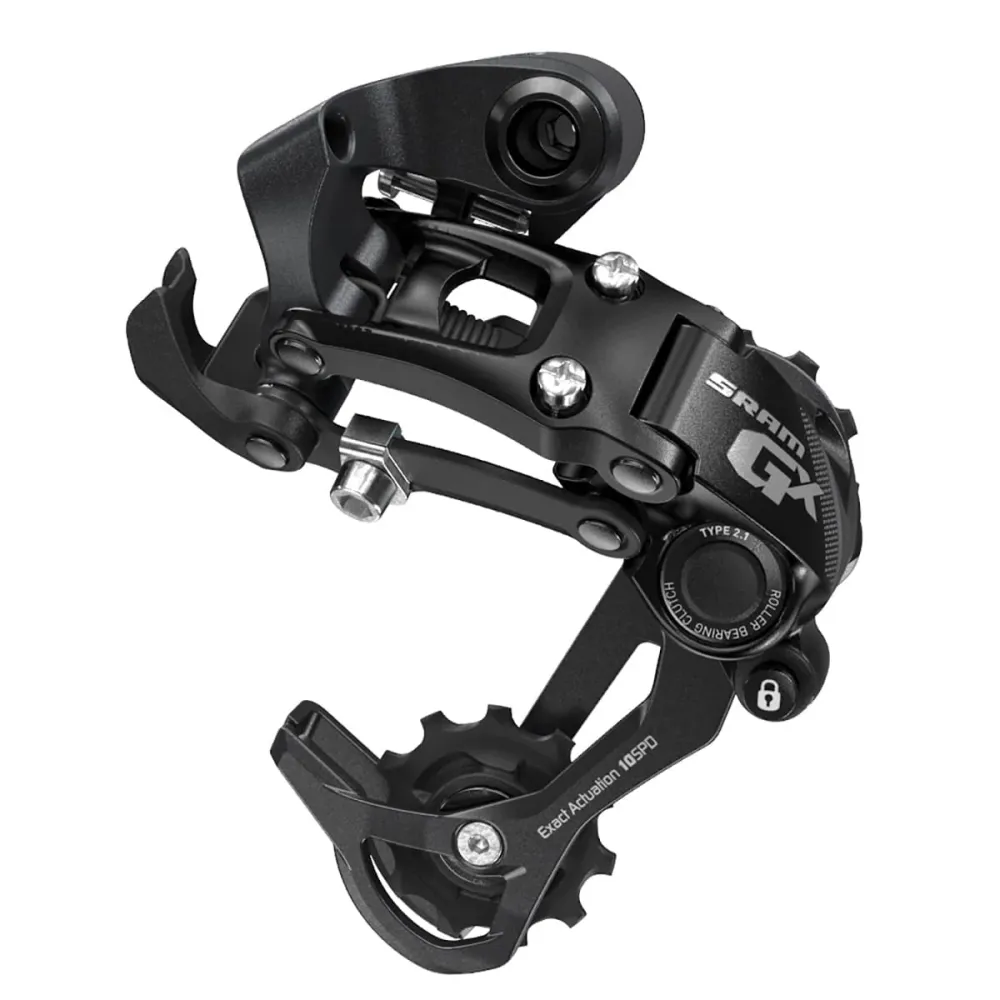 SRAM GX TYPE 2.1 10-vaihteinen takavaihtaja Medium Cage Musta