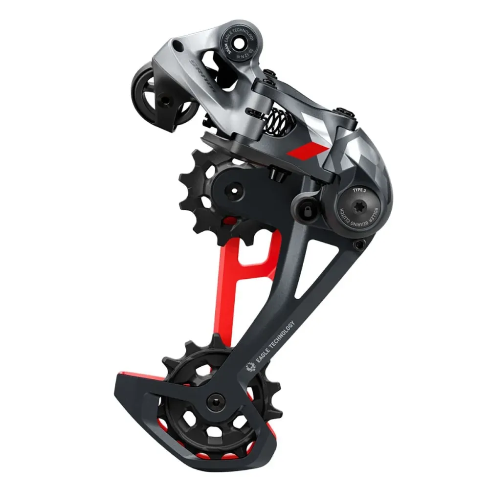 SRAM X01 EAGLE 12-vaihteinen takavaihde punainen