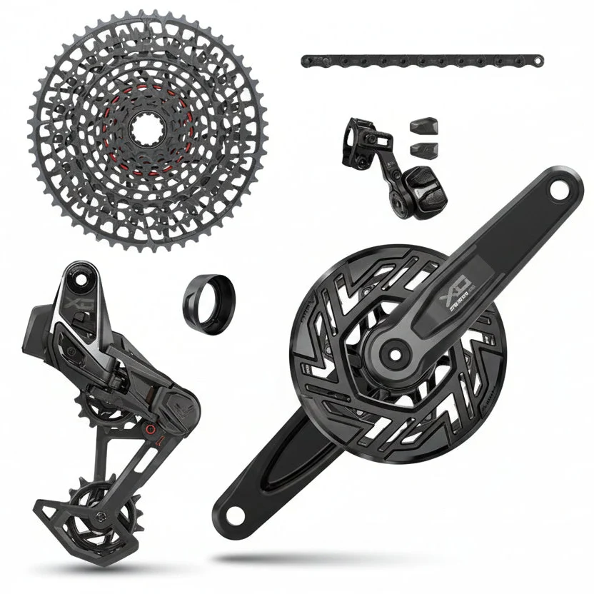 SRAM X0 EAGLE E-MTB BROSE ISIS AXS T-TYPE 36 hammasta CLIP-ON 10/52 paketti