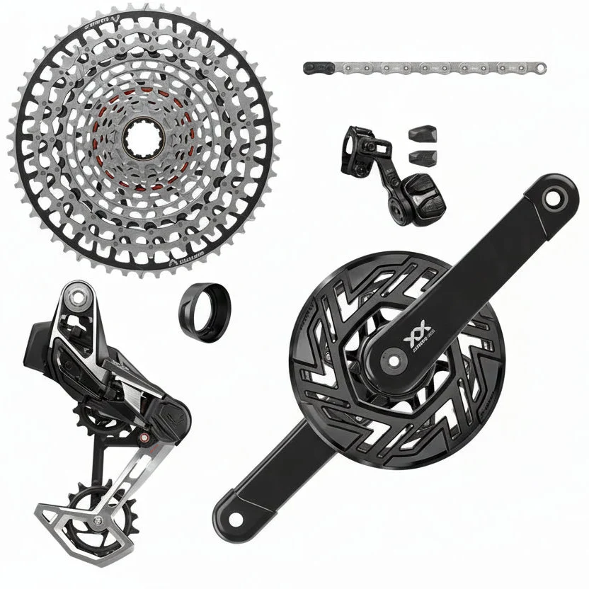 SRAM XX EAGLE E-MTB BROSE ISIS AXS T-TYPE 36 hammasta CLIP-ON 10/52 paketti