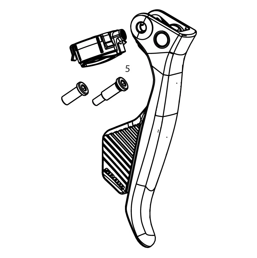 SRAM APEX/RIVAL AXS suora yksittäinen vipu