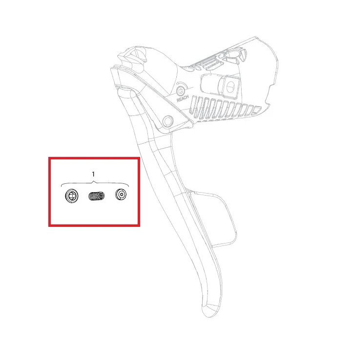 SRAM jousisarja FORCE/RED E-TAP AXS -vipuun (x1)