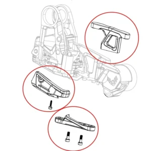 SRAM GX T-Type Eagle AXS Derailleur Guard Kit -suojapakkaus