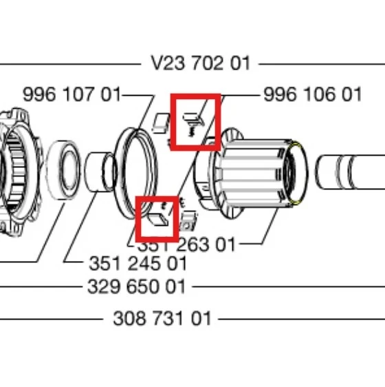 MAVIC-tassupakkaus ITS-4 tai ITS-2 vapaarattaan runkoon