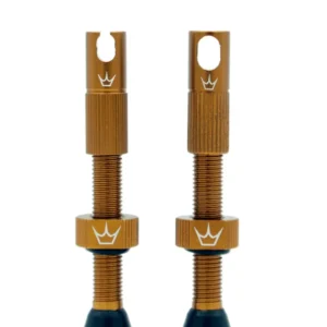PEATY'S x Chris King MK2 Presta 42 mm Tubeless venttiilit (x2) Pronssi