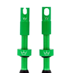 PEATY'S x Chris King MK2 Presta 60 mm Tubeless venttiilit (x2) Vihreä