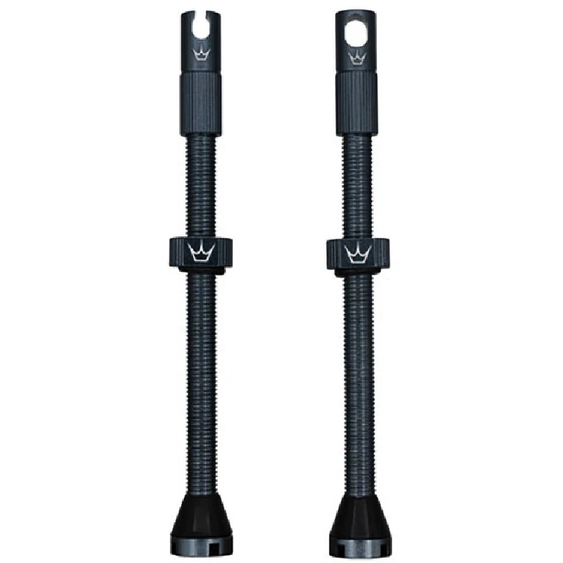 PEATY'S x Chris King MK2 Presta 80 mm Tubeless-venttiilit (x2) Harmaa (x2)