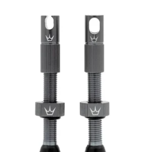 PEATY'S x Chris King MK2 Presta 42 mm Tubeless-venttiilit (x2) Harmaa (x2)