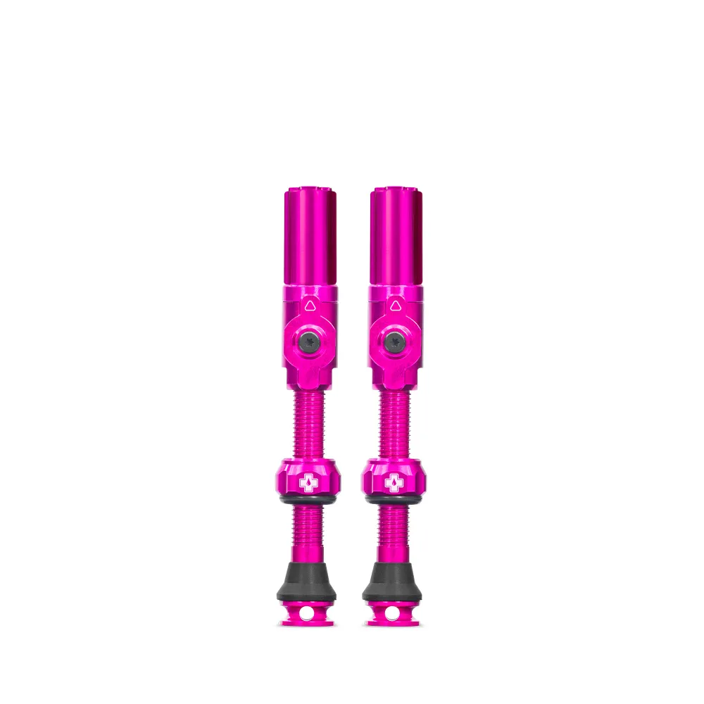 Tubeless-venttiilit MUC-OFF Big Bore Hybrid (Schrader) Large Vaaleanpunainen