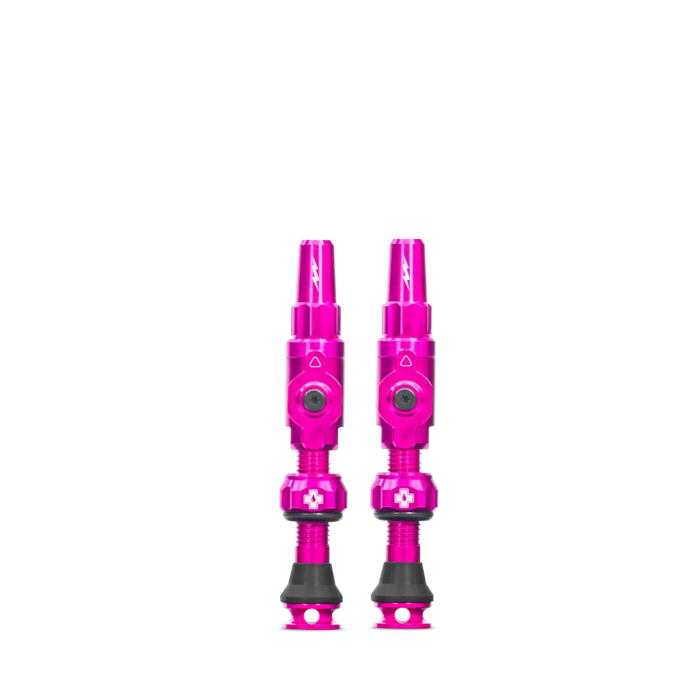 Tubeless-venttiilit MUC-OFF Big Bore Lite (Presta) Medium Vaaleanpunainen