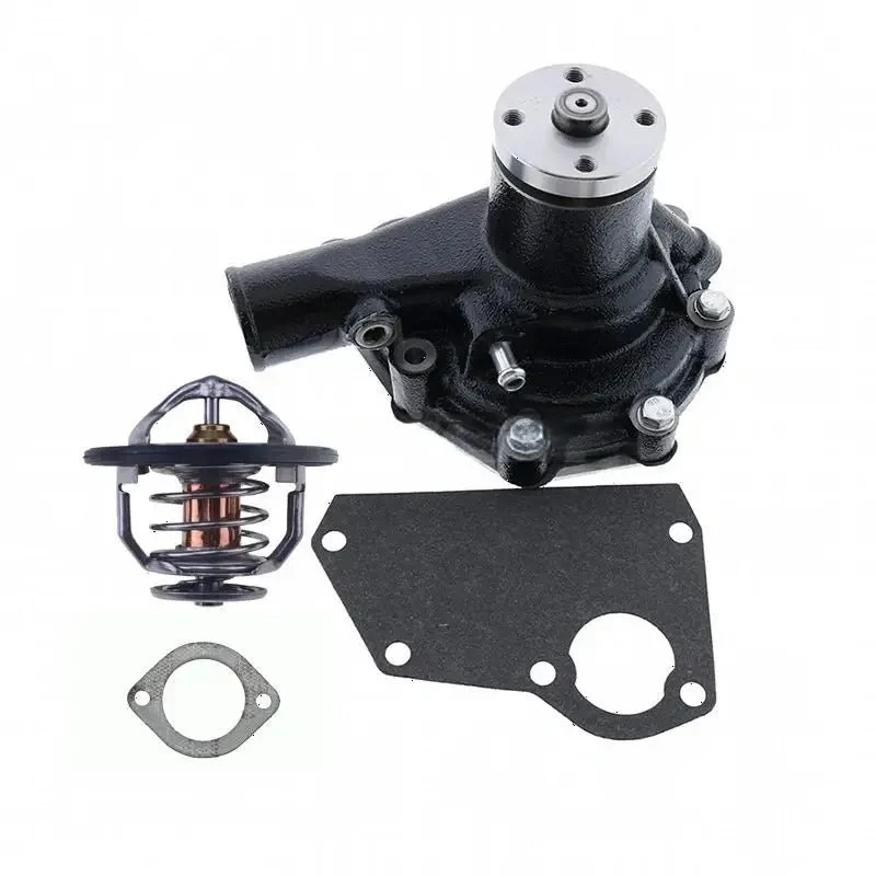 Vesipumppu XJAF-00851 XJAF-02625 & Termostaatti XJAF-00860 Tiivisteellä Mitsubishi Moottoriin S4S S6S Hyundai Forklift 35D...