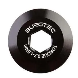 BURGTEC Esijännitysruuvi Shimano HOLLOWTECH 2 kampiakselille Musta