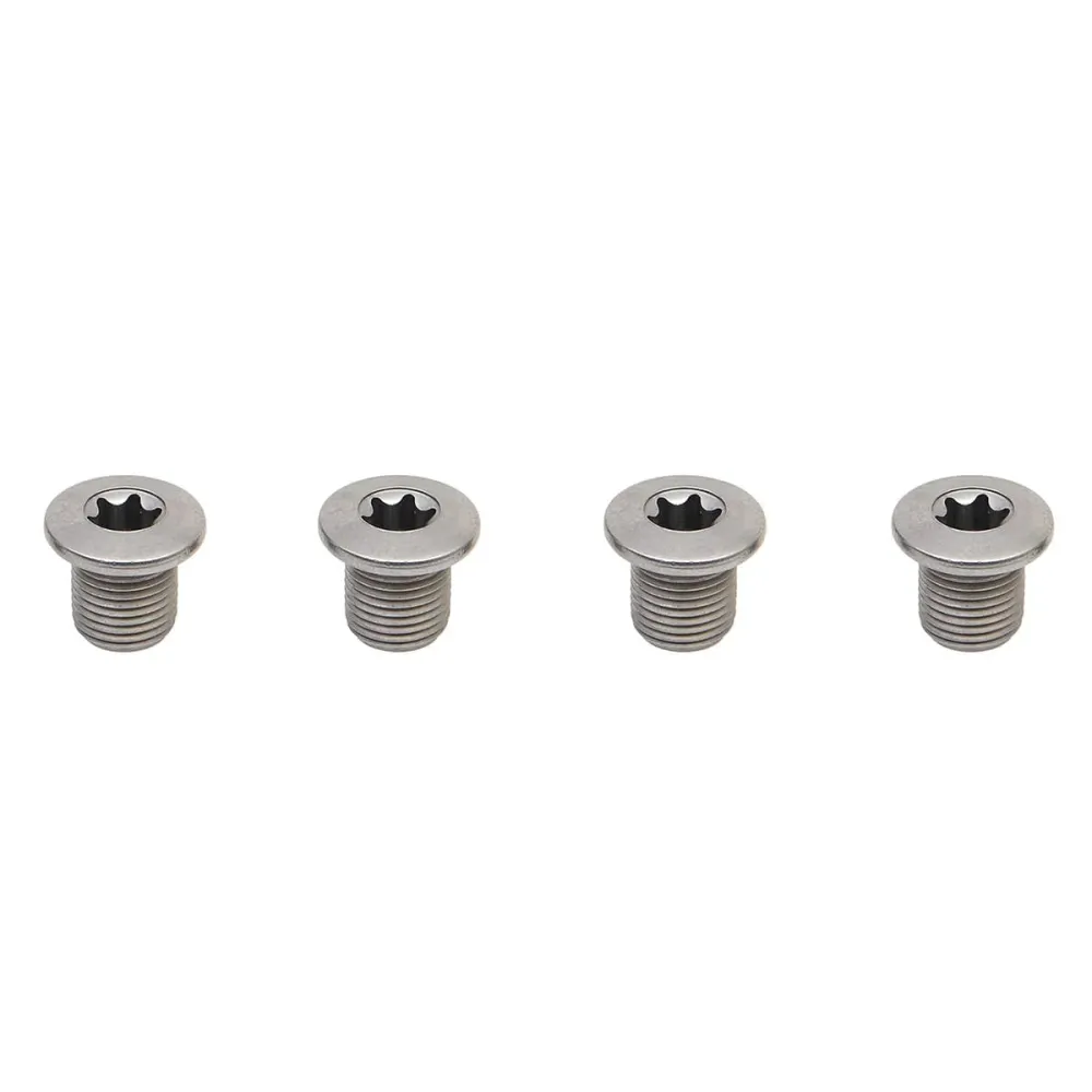 Sisäketjupyörän pulttipakkaus SHIMANO XT M780 / M785 / FC R7000 kampiakselille, hopea (x4)