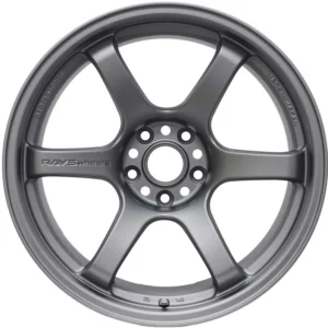 Gram Lights 57DR 15x8.0 +35 5x114.3 Gunblue Wheel
