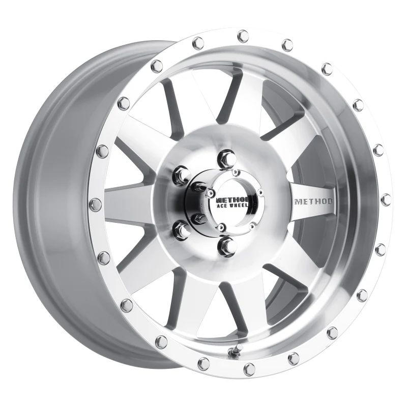 Method MR301 Standard 17x9 -12mm Offset 5x5.5 108mm CB Machined/Clear Coat Wheel