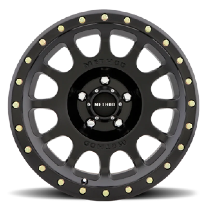 Method MR305 NV 18x9 0mm Offset 5x150 116.5mm CB Matte Black Street Loc Wheel