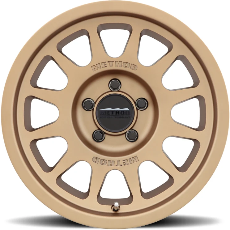 Method MR703 17x8.5 +25mm Offset 5x5 71.5mm CB Method Bronze Wheel