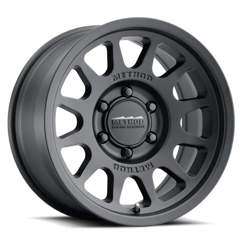 Method MR703 17x8.5 +25mm Offset 6x135 87mm CB Matte Black Wheel